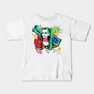 cybergirl Kids T-Shirt